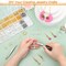 2000 Pieces Earring Making Kit, Modacraft Earring Making Supplies Kit with Earring Hooks, Earring Findings, Earring Posts, Earring Backs, Earring Pins Jump Rings for Jewelry Making Supplies